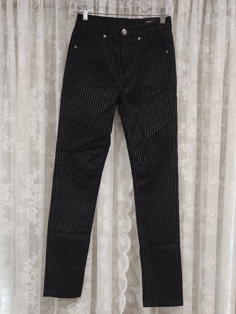 ROCK&ROLL COWGIRL "HIGH RISE SKINNY" JEANS